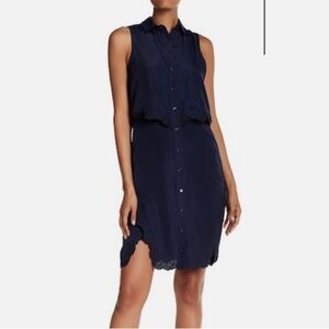 (NWT) Parker - Overlay Shirt Dress Aquarius